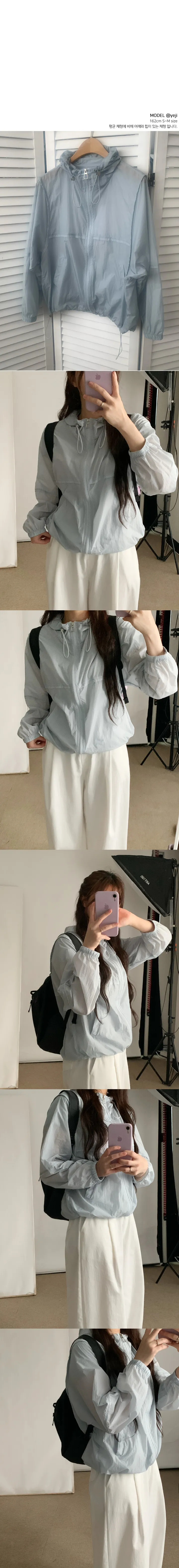 [살안타템/고퀄] syrup windbreaker hood jacket 시럽 여름 후드 바람막이 자켓 4color 상세 이미지 4