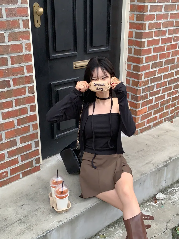 [MADE/3pcs/활용도최고] 비올라 브이넥 탑 가디건set (6color) 상세 이미지 25