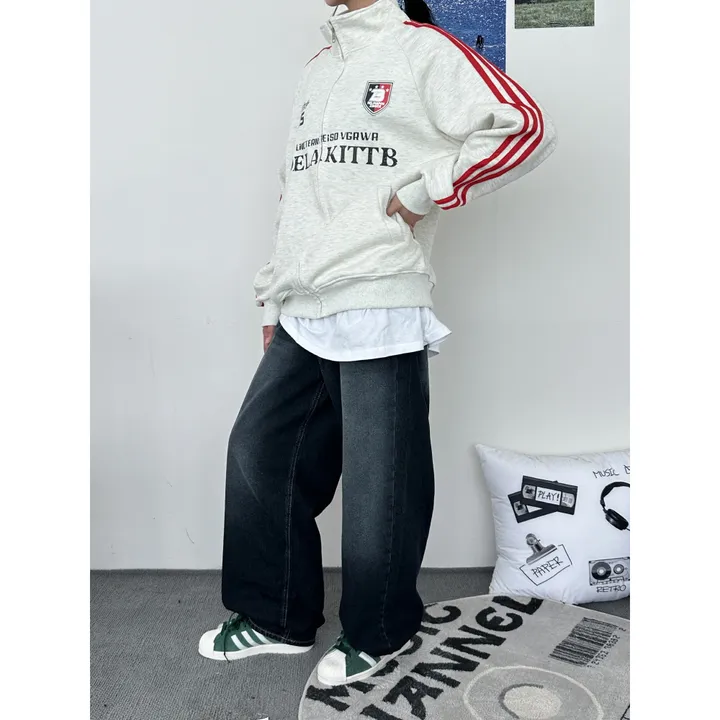 [소장추천!]y2k 더 트랙 라인 스포티 블록코어 힙 하이넥 저지 집업(2color/4-6일 여유주문) 상세 이미지 34