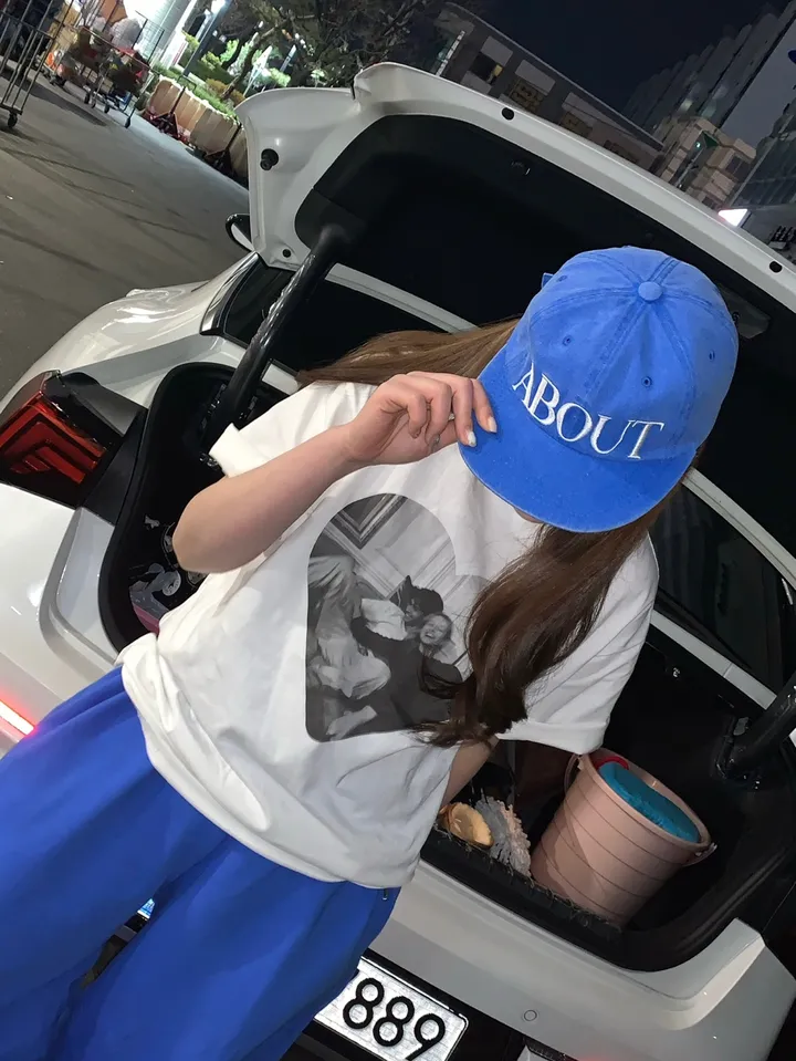 [대두도소두만들어주는핏🧢❤️/최저가💌] 어바웃 레터링 캠프 캡 모자 볼캡 (3color) 상세 이미지 31