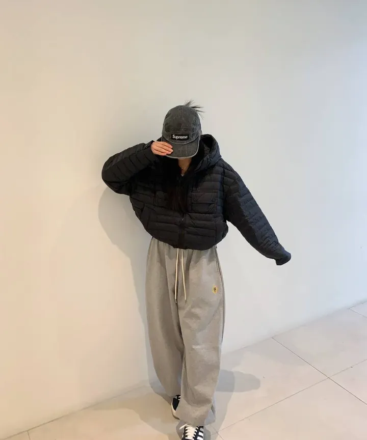 s/s new🤍 휘뚜루마뚜루 데일리템! 가벼운 경량패딩 후드패딩 오리털패딩 (블랙,라임) 상세 이미지 42