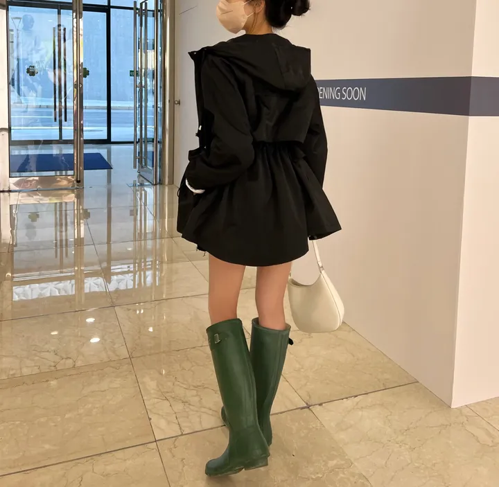 *숏or롱* [MADE🧵] *당일배송* 블라썸 스트링 후드 야상 점퍼 (5color) 간절기 봄자켓 봄야상 봄트렌치 하프트렌치 크롭야상 바람막이 상세 이미지 17