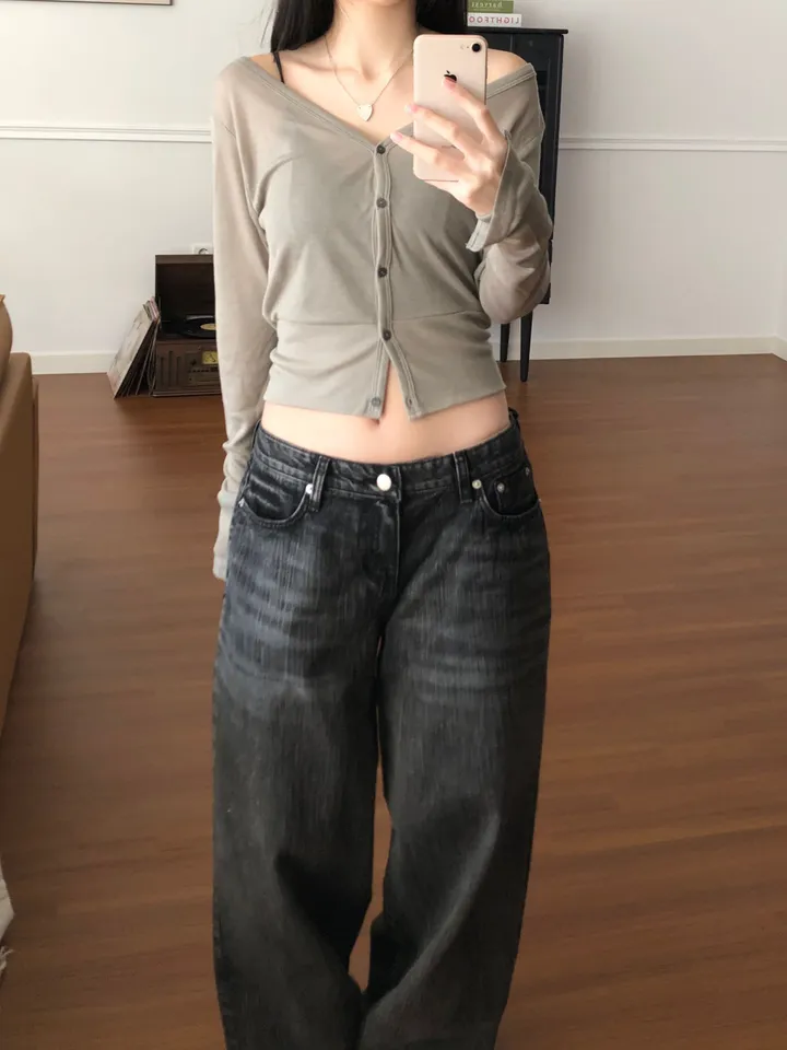 텐셀 브이넥 가디건 (3color) 상세 이미지 7