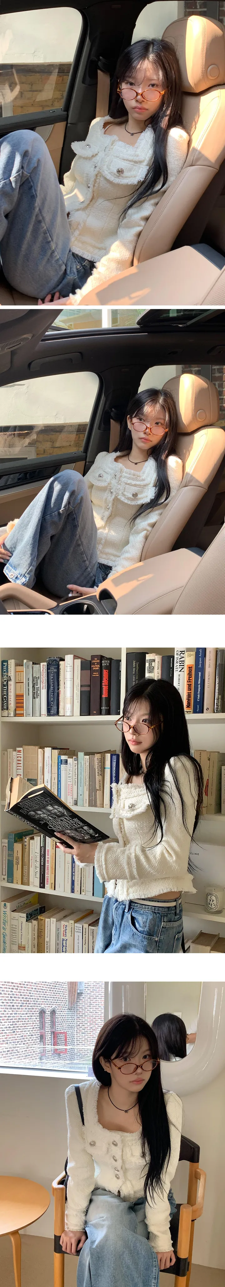 [요청업로드🎀] 비즈 리본 목걸이 상세 이미지 9