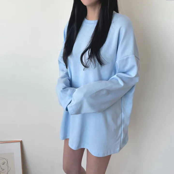 [남녀공용/20color] 빅사이즈 박스티 오버핏 레이어드티 무지티 상세 이미지 23