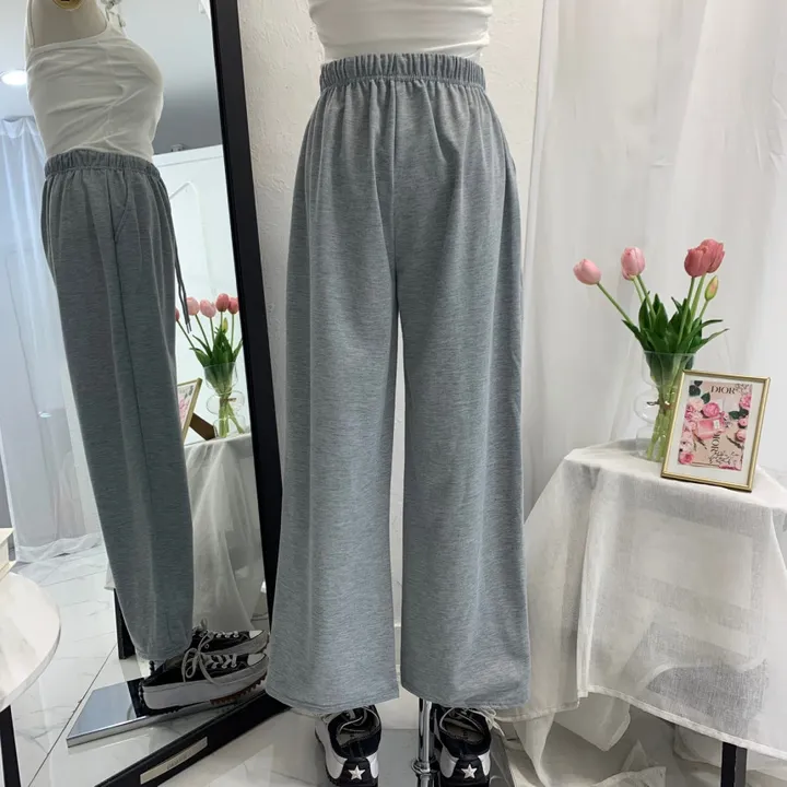 1+1 데일리 쭈리 일자 와이드핏 트레이닝팬츠 [3컬러] 상세 이미지 31