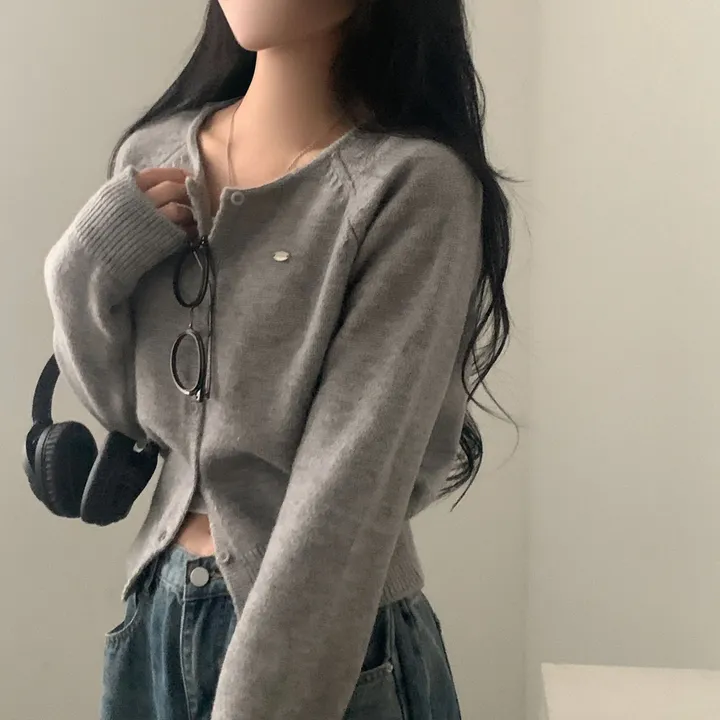 [후기보장🤍/Wool] 에버닌 펜던트 니트 가디건 - 7color 상세 이미지 36