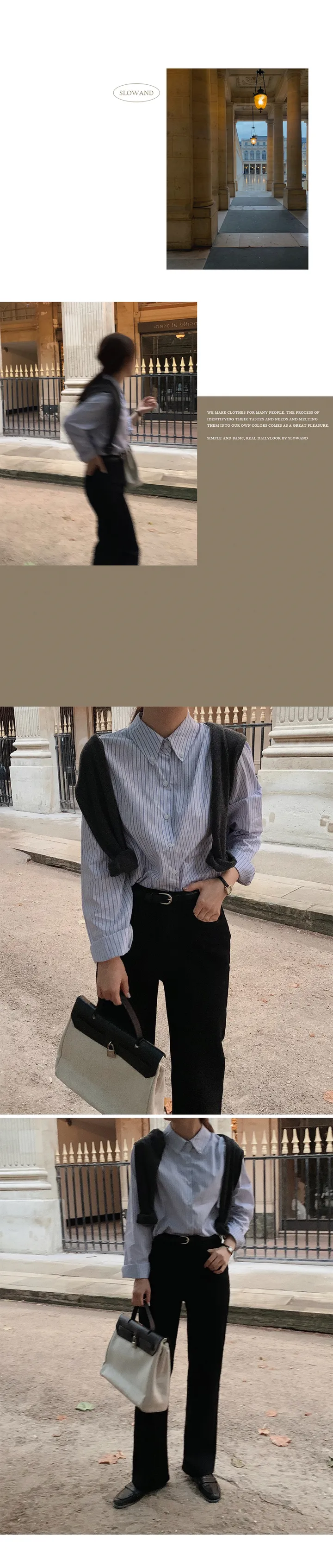 [🖤핏보장] 프리미엄 세미부츠컷 블랙진 (+베이직/롱ver) - 4 size (SLOWMADE/자체제작/부츠컷/인생데님/난스판/키작녀바지/블랙데님/사이즈세분화) 상세 이미지 27