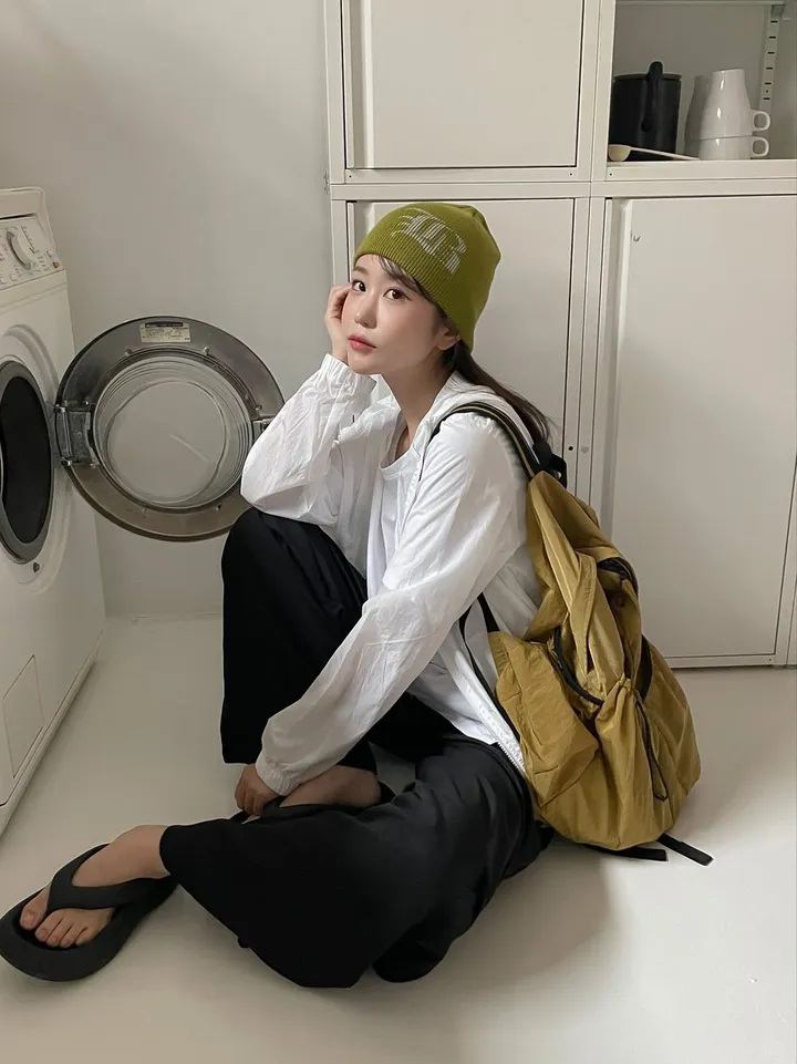 [🔥반응폭주/살안타템/휘뚜루~]샐리 고프코어 후드 바람막이 윈드 브레이커 점퍼 상세 이미지 27