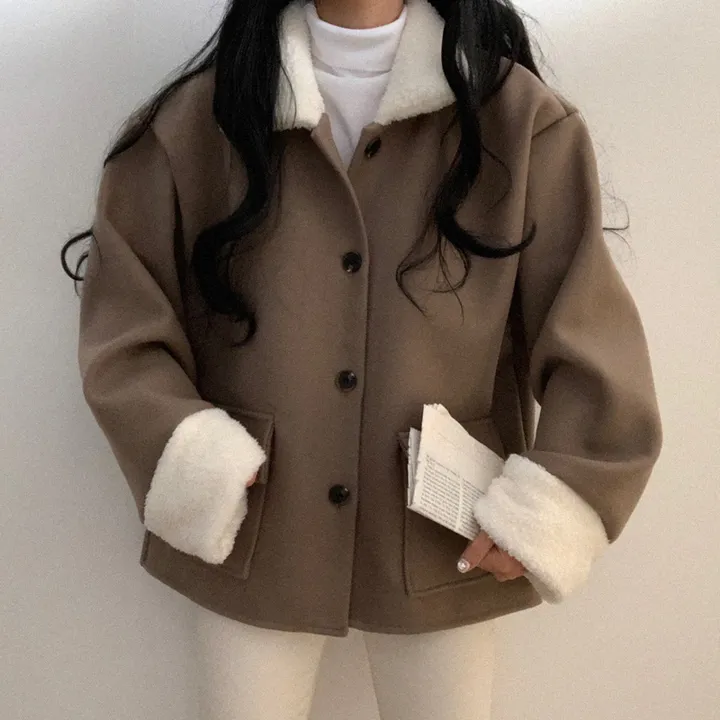 [가격실화?!] 겨울 몽글몽글한 모직 자켓 상세 이미지 40
