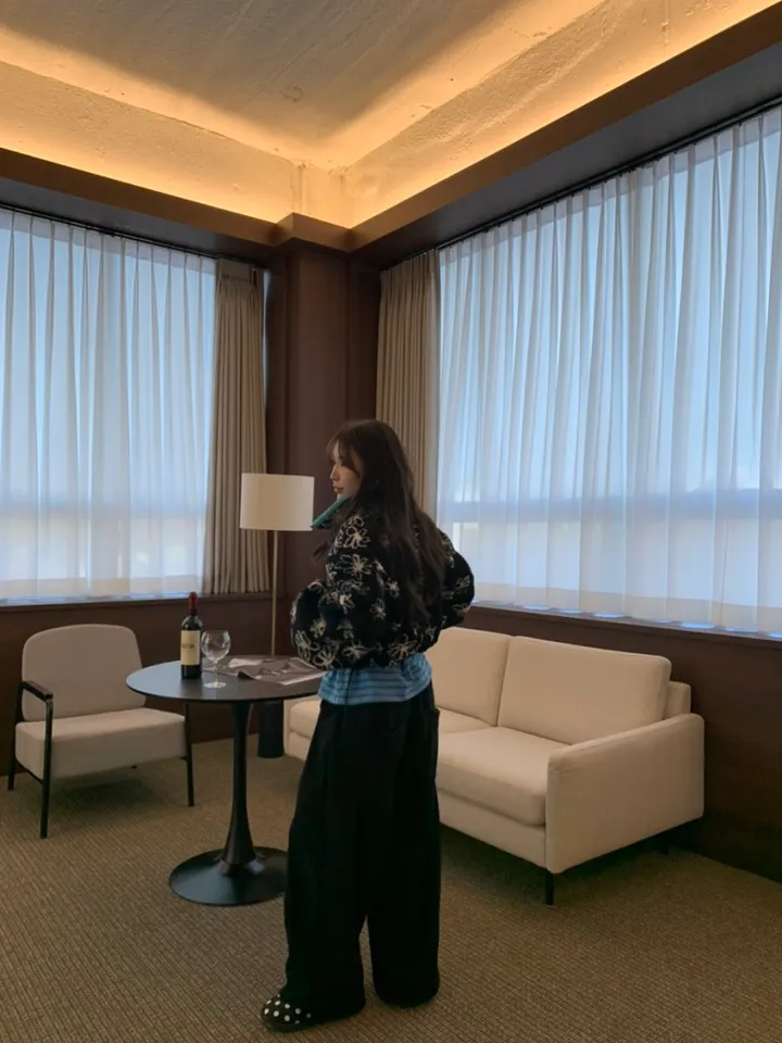 데이지 덤블반집업 블랙,블루 색상추가본 [플리스/집업/데이지/코디추천/겨울코디/데일리/대학생/코디추천/직장인/y2k] 상세 이미지 6