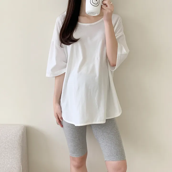 국내제작 5부 임산부레깅스 면 40수 상세 이미지 46