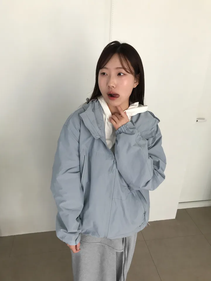 고프코어 후드 바람막이(2colors) 상세 이미지 10