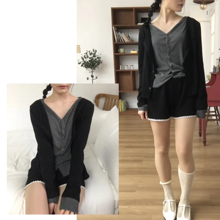 *신상할인*키고 레이어드 가디건 4color 상세 이미지 50