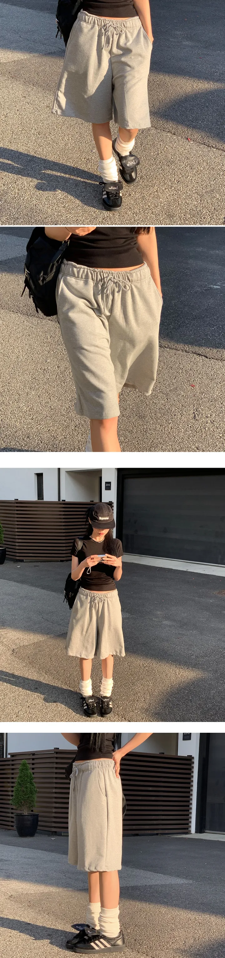 [버뮤다 종결🖤/8컬러]  편하고 예쁘고 완벽해 트레이닝 버뮤다 pt / 5부팬츠 상세 이미지 8