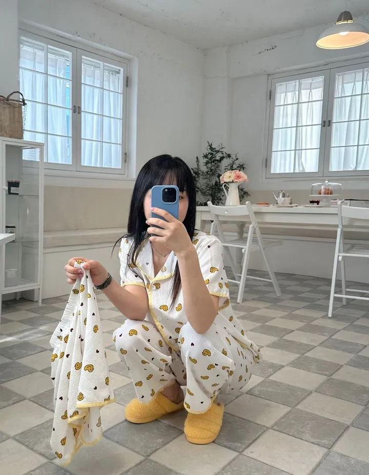 지지미 잠옷 홈웨어 여름파자마 3세트 (6color) 상세 이미지 26