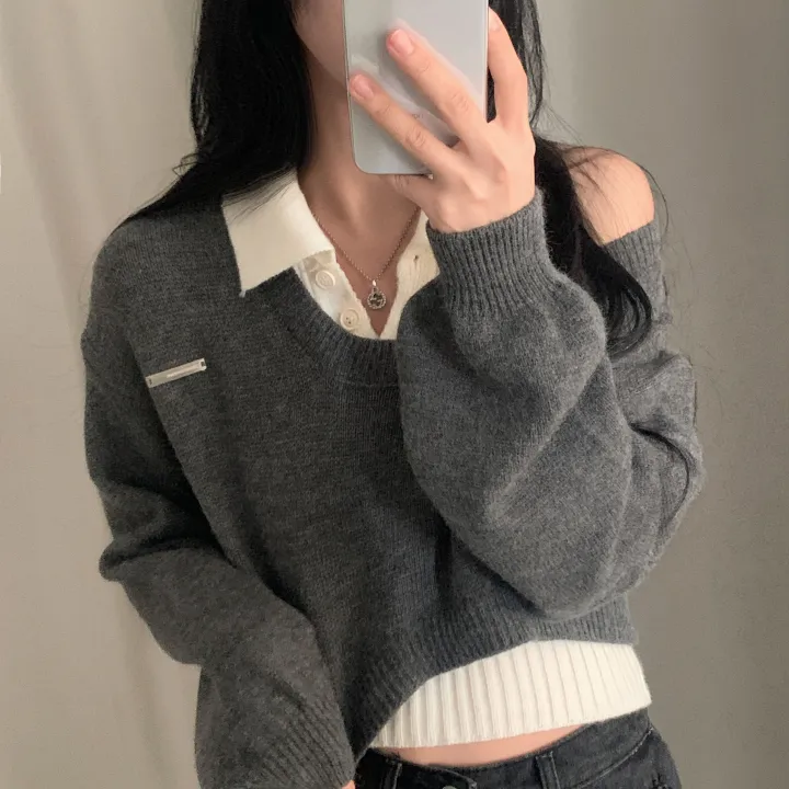 [세트가격/디자인2개✨] 페일드 펜던트 오프니트 나시 투피스,셋업 - 3color 상세 이미지 10