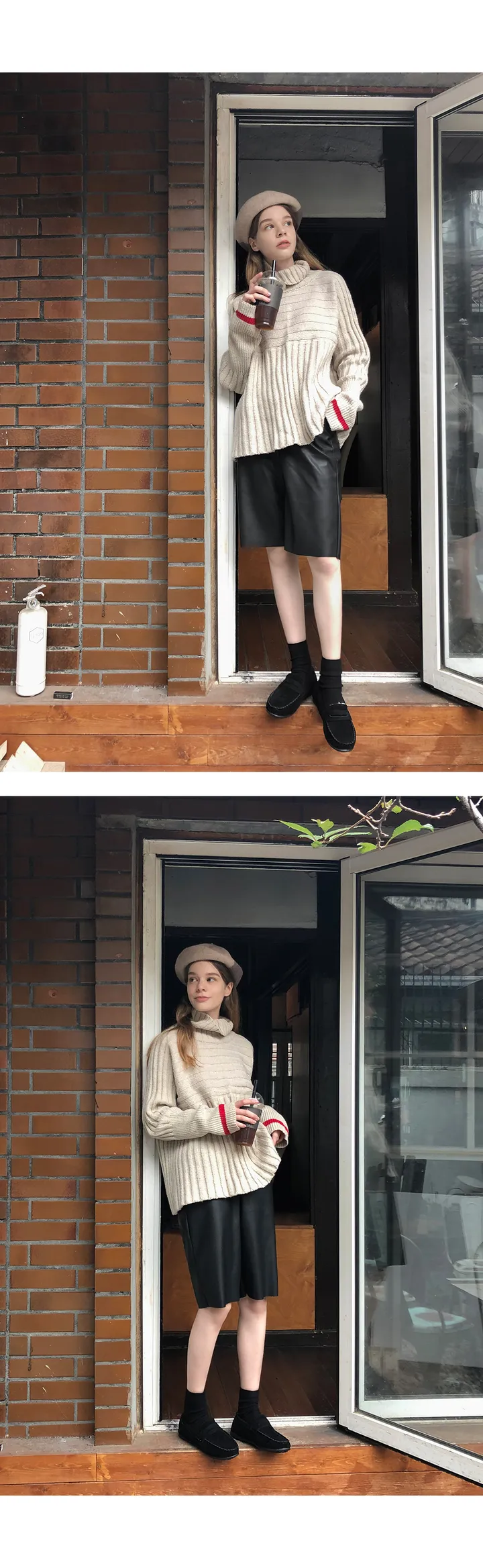 [자체제작/당일발송] 케인즈 모카신 털 로퍼 (1.5cm) 상세 이미지 26