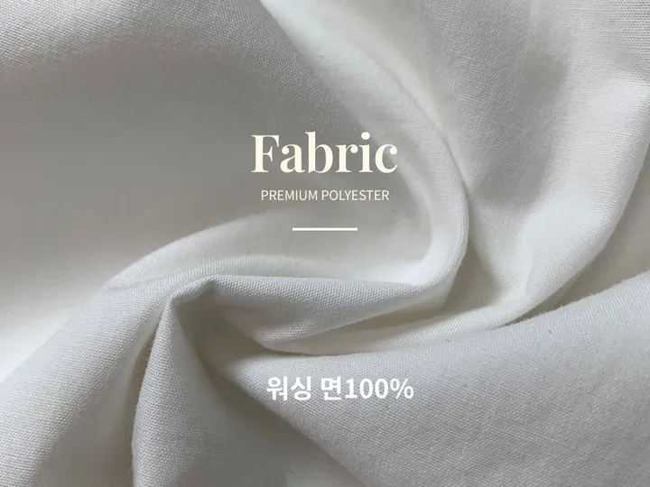 화이트 흰색 핀턱 밴딩 와이드 팬츠 상세 이미지 34