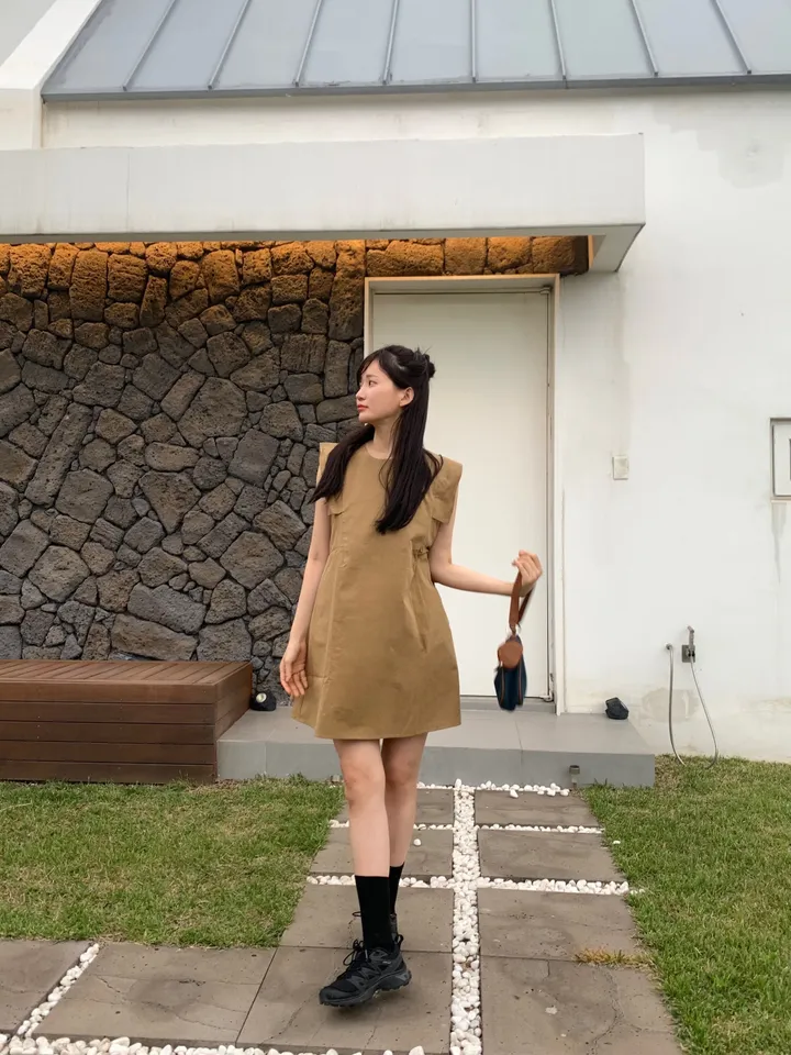 드레스 모델 착용 이미지-S1L31