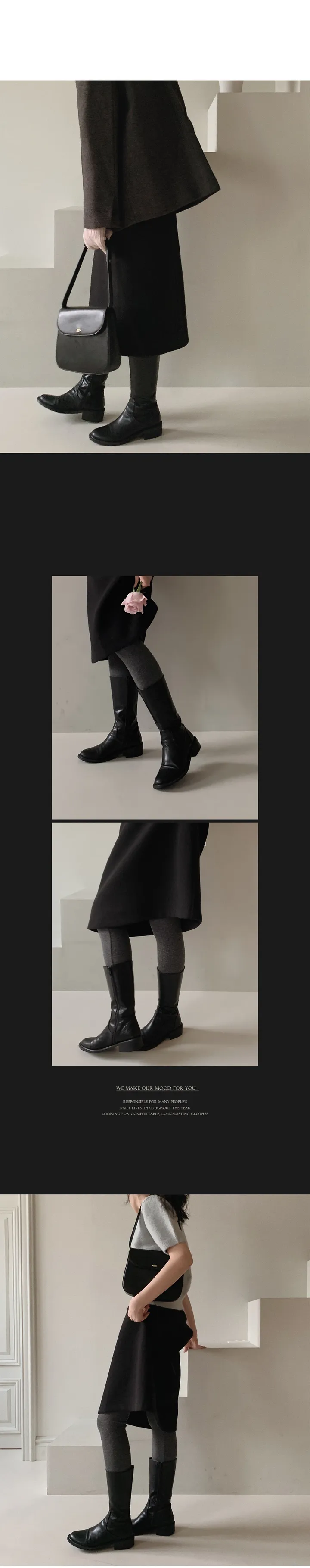 [🖤히트텍/데일리] 윈터즈 파스텔 히트레깅스 - 2 color (SLOWMADE/자체제작/레깅스/스판/무광/필수템) 상세 이미지 35