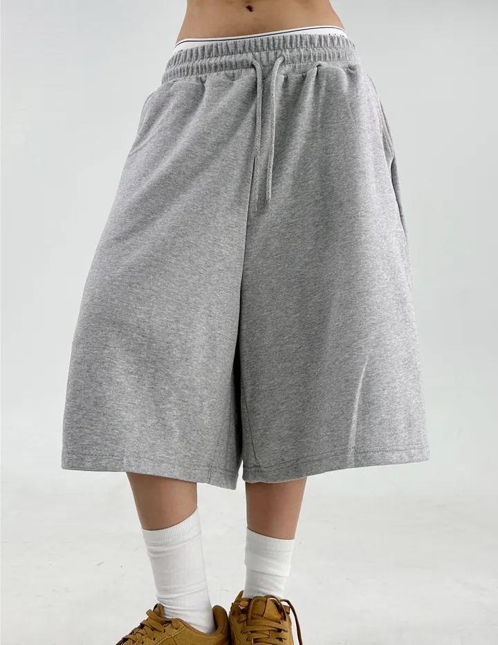 M-XL❤3 COLOR❤베이직 버뮤다팬츠 버뮤다반바지 롱바지 롱팬츠 오버핏팬츠 오버핏반바지 남여공용 남녀공용 유니섹스 쭈리 트레이닝 추리닝 와이드 숏 츠레이닝팬츠 숏팬츠 국산 숏바지 여름바지 추리닝반바지 쭈리반바지 와이드반바지 와이드숏팬츠 상세 이미지 22