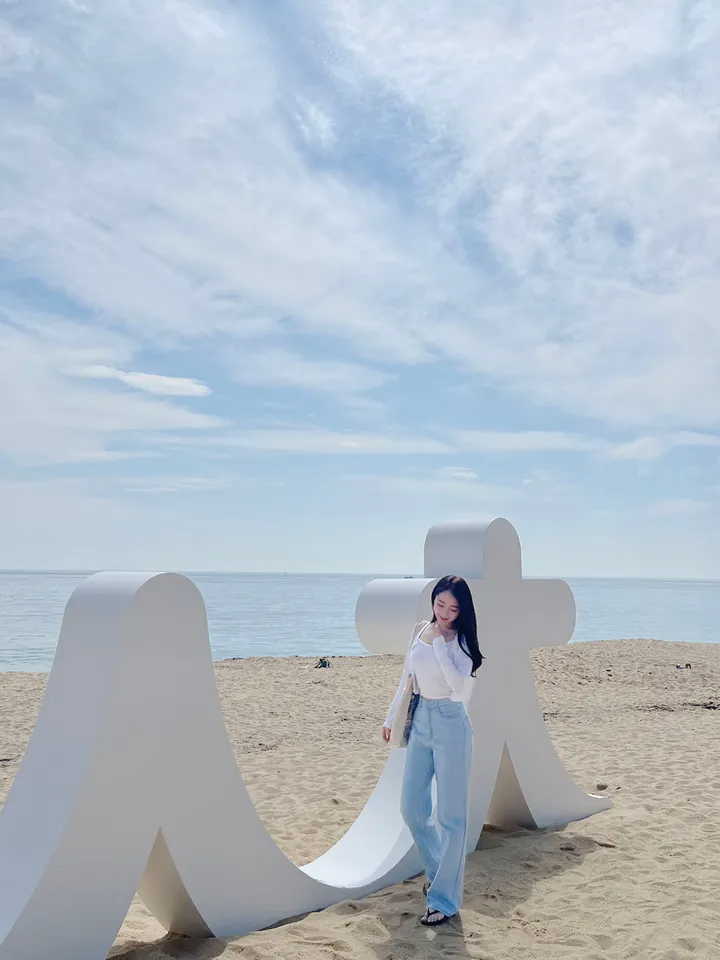 [자체제작/허리쏘옥/기본,롱ver] 후들후들 얇은 썸머 연청 와이드 데님 여름 청바지 롱팬츠 상세 이미지 32