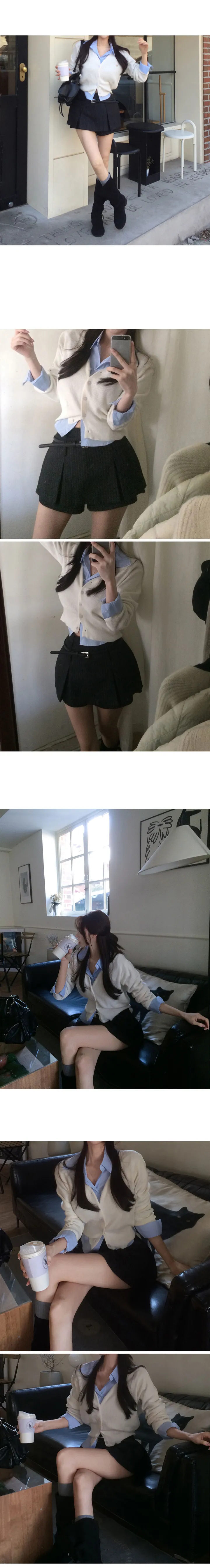 [made/기본필수!/잘록핏] 델리 브이넥 잘록 가디건 봄가디건 하객룩 봄신상 상세 이미지 7