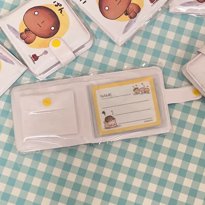 [일본정품] 산엑스 리락쿠마 · 코게빵 · 냥냥냥코 · 아프로켄 레트로 pvc 반지갑 월렛여행지갑 상세 이미지 10
