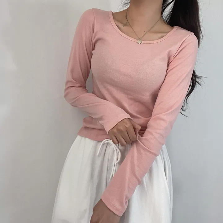 [누적 4천장 돌파] 쫀쫀여리핏/베이직 긴팔티 10colors 상세 이미지 19