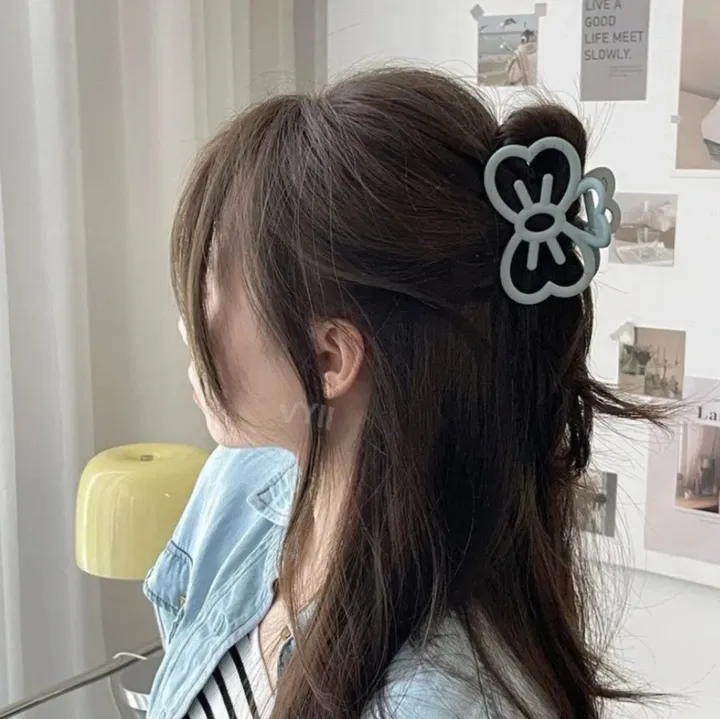[묶음할인/당일출고🎀]파스텔 헬로키티 리본 집게핀 올림머리 반묶음 헤어 집게핀 상세 이미지 12