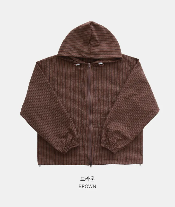 MD픽🩵 베카 체크 투웨이 후드 점퍼(5color) 상세 이미지 45