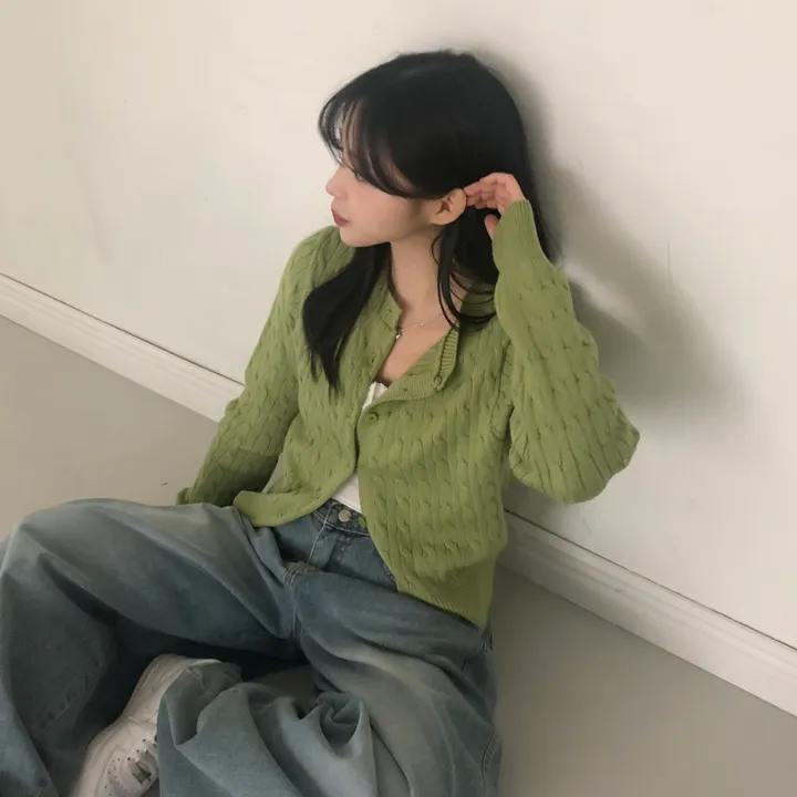 [NEW봄신상✨]데일리 라운드넥 베이직 기본 꽈배기 가디건 긴팔 9color 상세 이미지 38