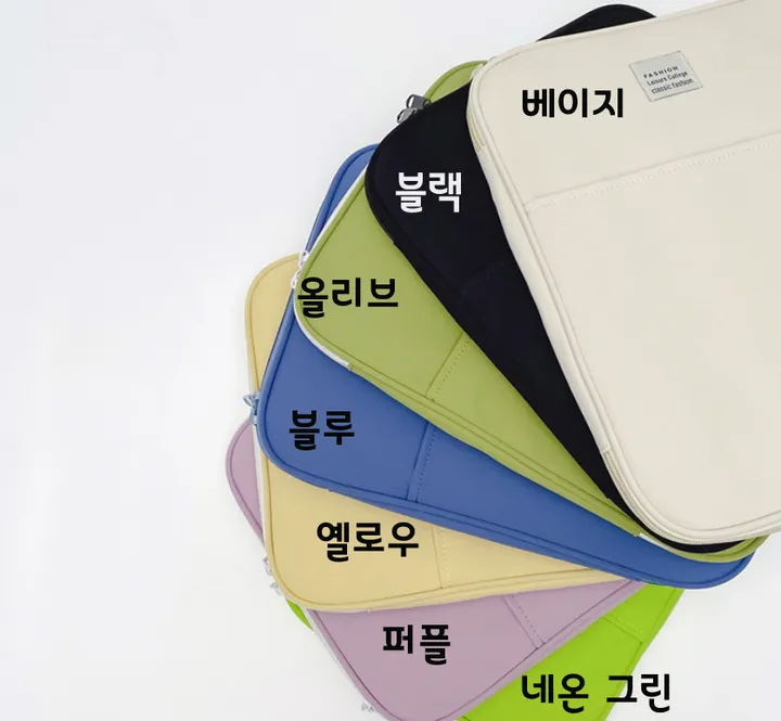 [아이패드 파우치] 베이직 심플 아이패드케이스 에어4 노트북파우치 아이패드가방 아이패드파우치 상세 이미지 38