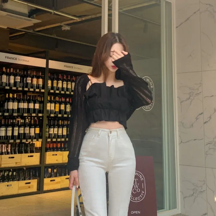 [초여리핏!!살탐방지] 여름필수템 에어컨 바람막이 루즈핏 그물 부클 숄 가디건 여름 아우터 니트 크롭 볼레로 가디건 6color 상세 이미지 59