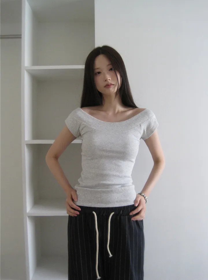 민소매 모델 착용 이미지-S1L30