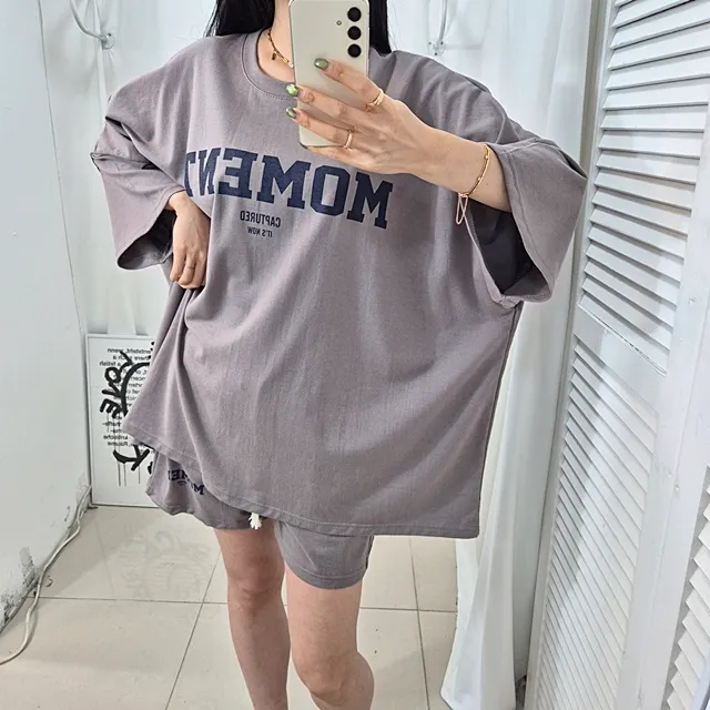 [4COLOR/~3XL] 오버핏 모먼트 트레이닝세트 상세 이미지 32