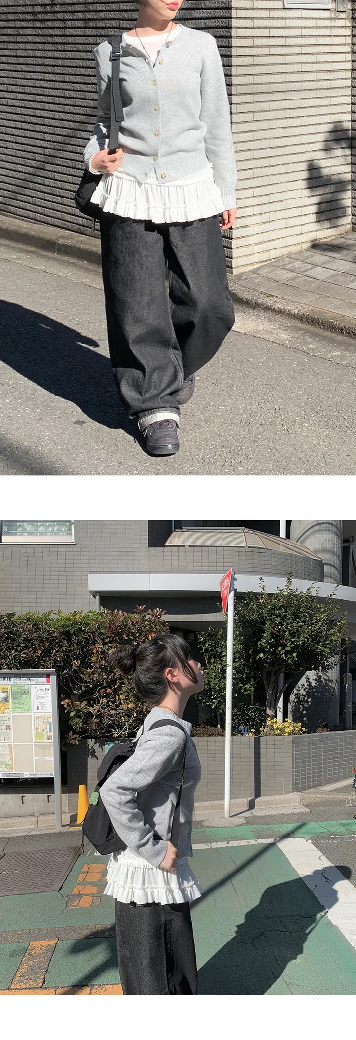 [기획🖤/데일리] 디코 베이직 라운드 가디건 (4color) 상세 이미지 18