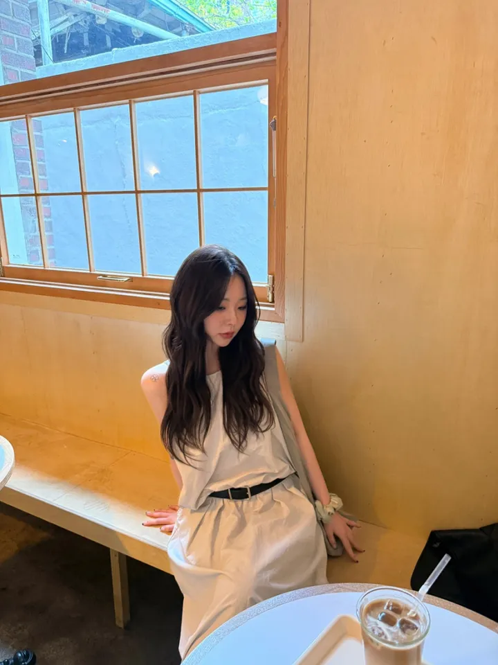 [세트가능/인생샷건지는코디]바넷벌룬투피스set(1color)/벌룬스커트/밴딩스커트/롱스커트/맥시스커트/나시블라우스/벌룬블라우스/체형코도세트/셋업/투피스/세트/따로구매가능 상세 이미지 5