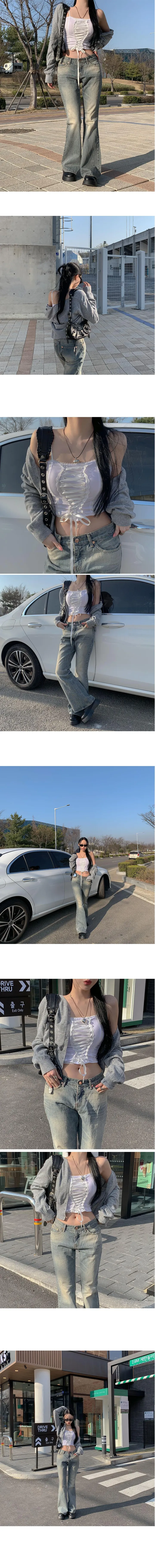 [잘록핏/모델추천] 허리 핏 너무 예쁜 크롭 가디건- 8color 상세 이미지 3