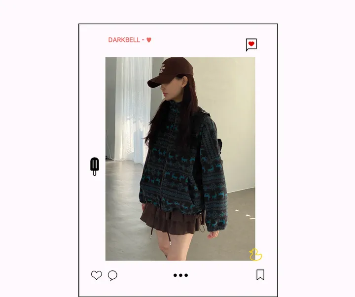 (~28얼리할인/국내고퀄) 디어 후리스 스트링 집업 상세 이미지 1