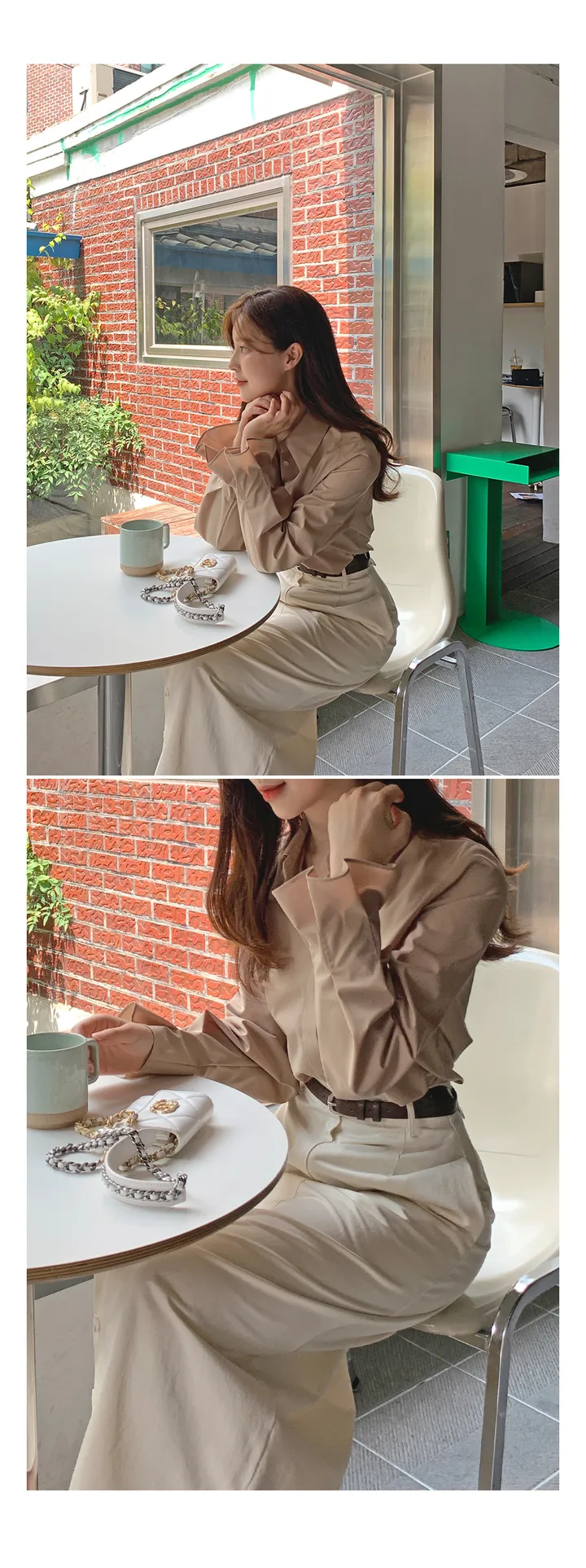 [4천장돌파][자체제작] 죠니 카라 핀턱 셔츠 상세 이미지 93