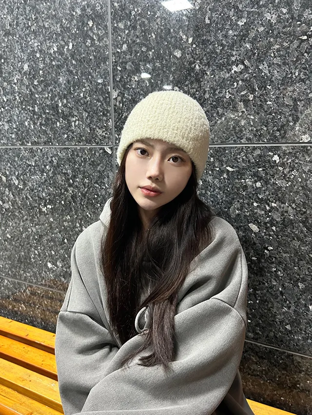 [묶음세일]블루베리 부클 데일리 일자핏 툼 비니 5color 상세 이미지 29