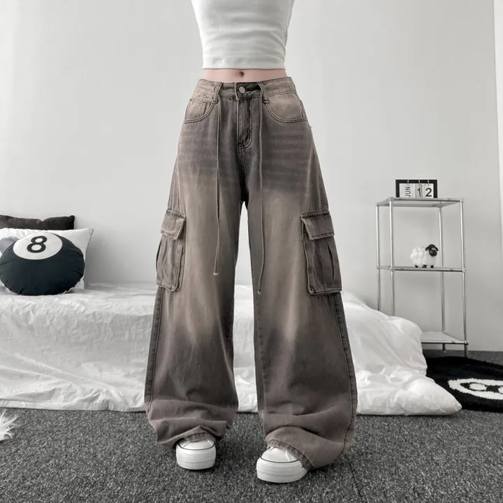 vintage strap wide cargo pants [ 빈티지 스트랩 카고 와이드 데님 팬츠 ] 상세 이미지 14