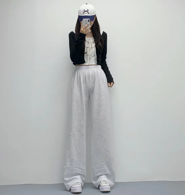 당일🚀[숏&롱/편한바지!] 드림 컬러 밴딩 롱 와이드팬츠 트레이닝팬츠 댄스복 여름팬츠 사계절팬츠 키작녀 키큰녀 (7Col) 상세 이미지 55