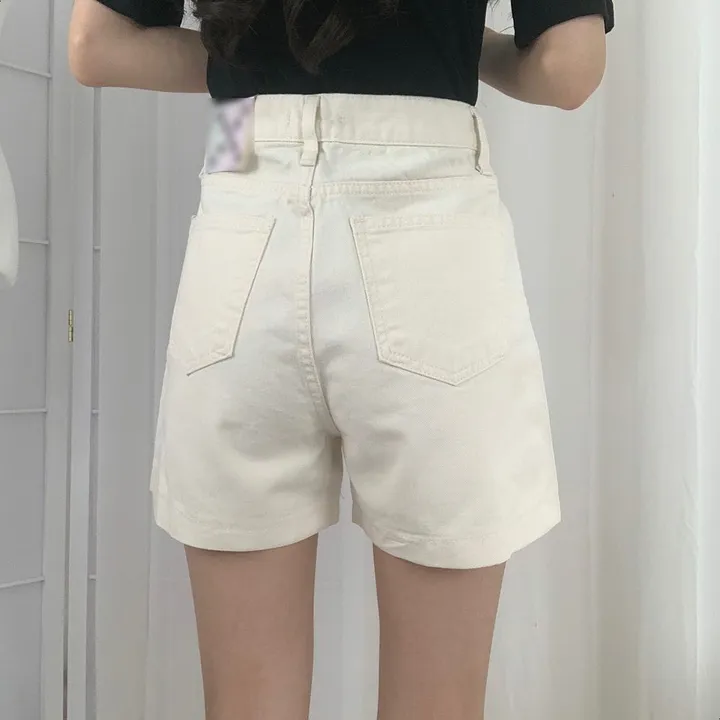 [2Color]베이직 기본 하이웨스트 데일리 면반바지 상세 이미지 12