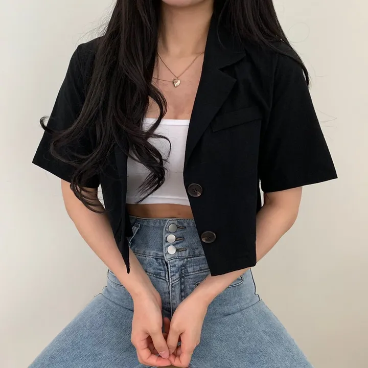 [베스트재진행] 린넨 크롭 반팔JK 상세 이미지 39
