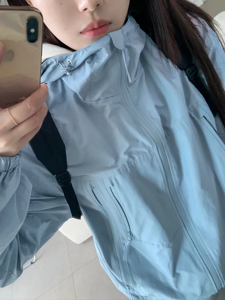 고프코어 후드 바람막이(2colors) 상세 이미지 5