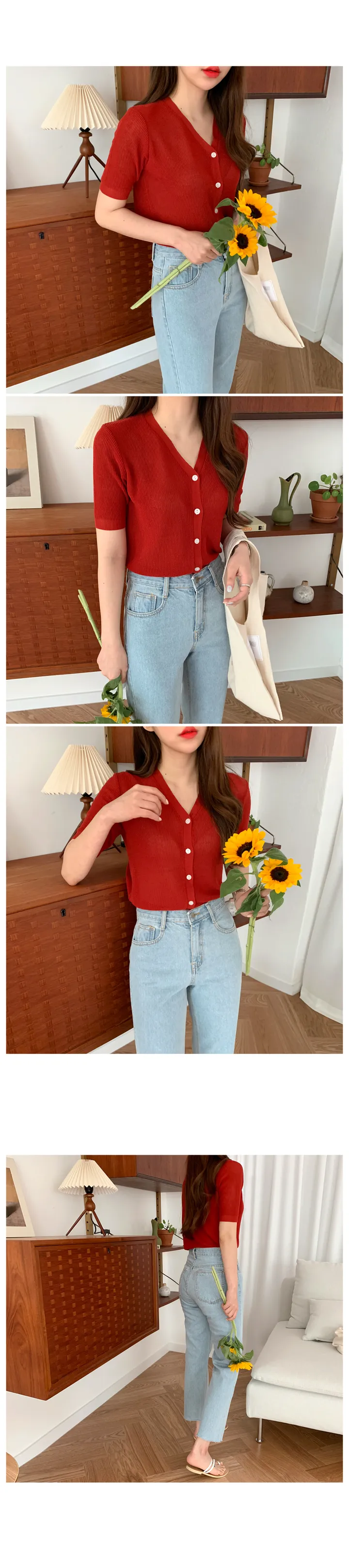 '당일발송'[landmade]인생핏키작녀썸머데님일자팬츠 (2color)'S-XL사이즈' 상세 이미지 85