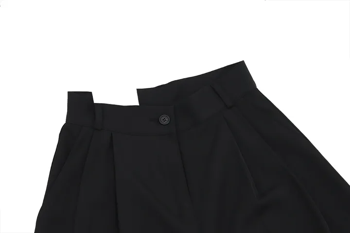[4계절템/숏,롱/~2XL] 올리브유 메가 통 와이드 더블 핀턱 사계절 슬랙스 상세 이미지 76
